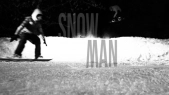 Snow, man